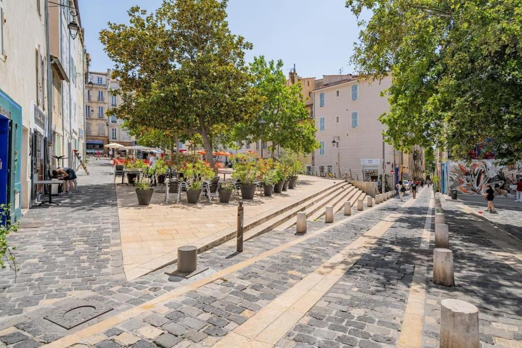 Charmant T2 Au Coeur Du Panier Μασσαλία Εξωτερικό φωτογραφία